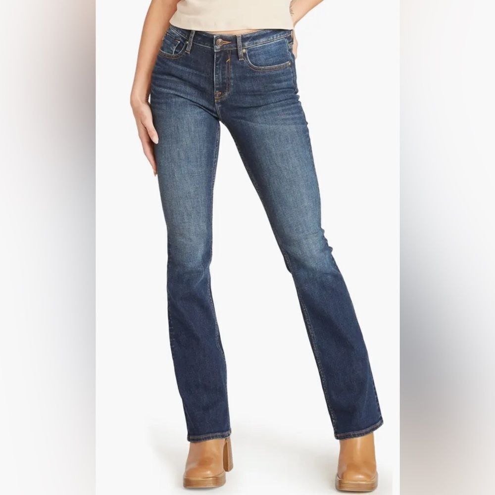 Vigoss Jagger Mid Rise Bootcut Jeans Blue 32 NWT